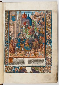 The Printer Verard Presents His Book to Charles VIII of France